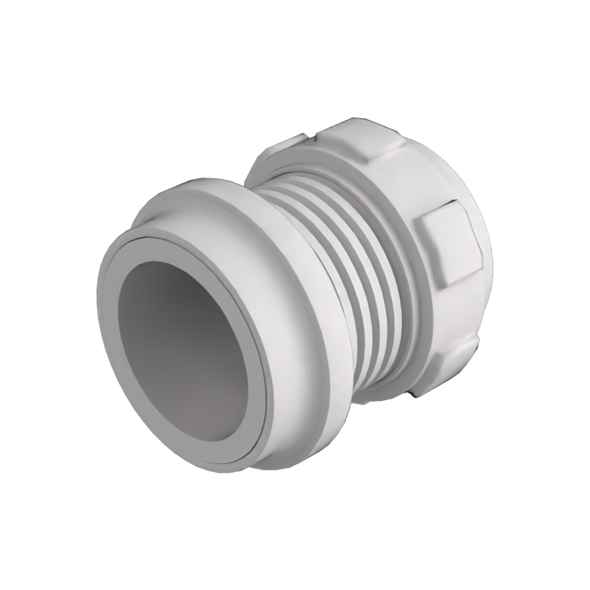 Tube Threaded Connector on Substance 3D Assets
