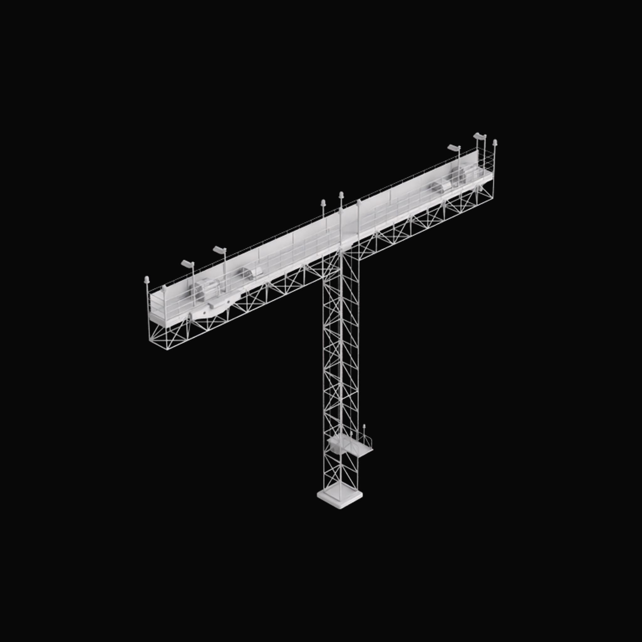Overhead Construction Structure on Substance 3D Assets