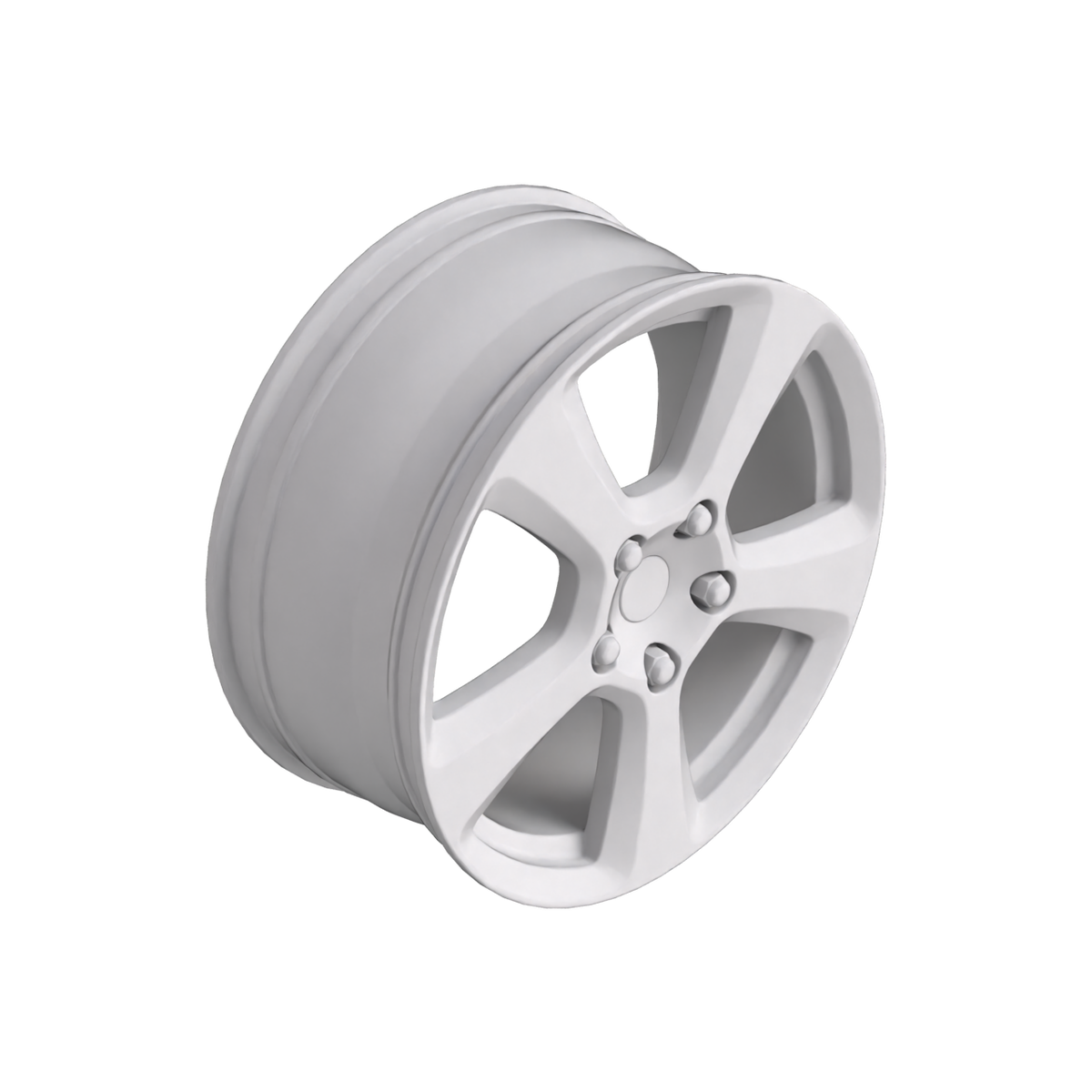 Five Spoke Rim 01 on Substance 3D Assets