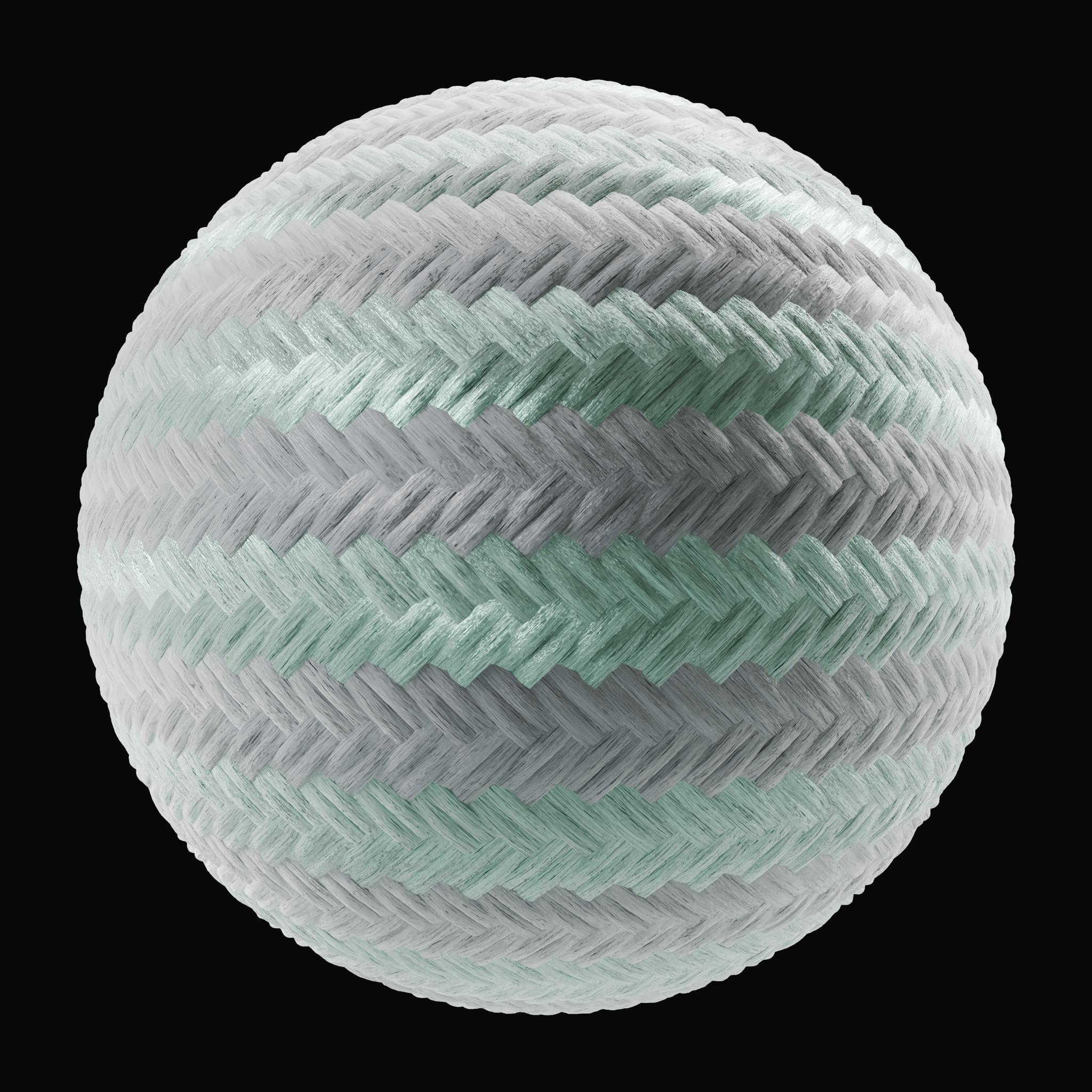Vertical Bicolor Chevron Braided Lace on Substance 3D Assets
