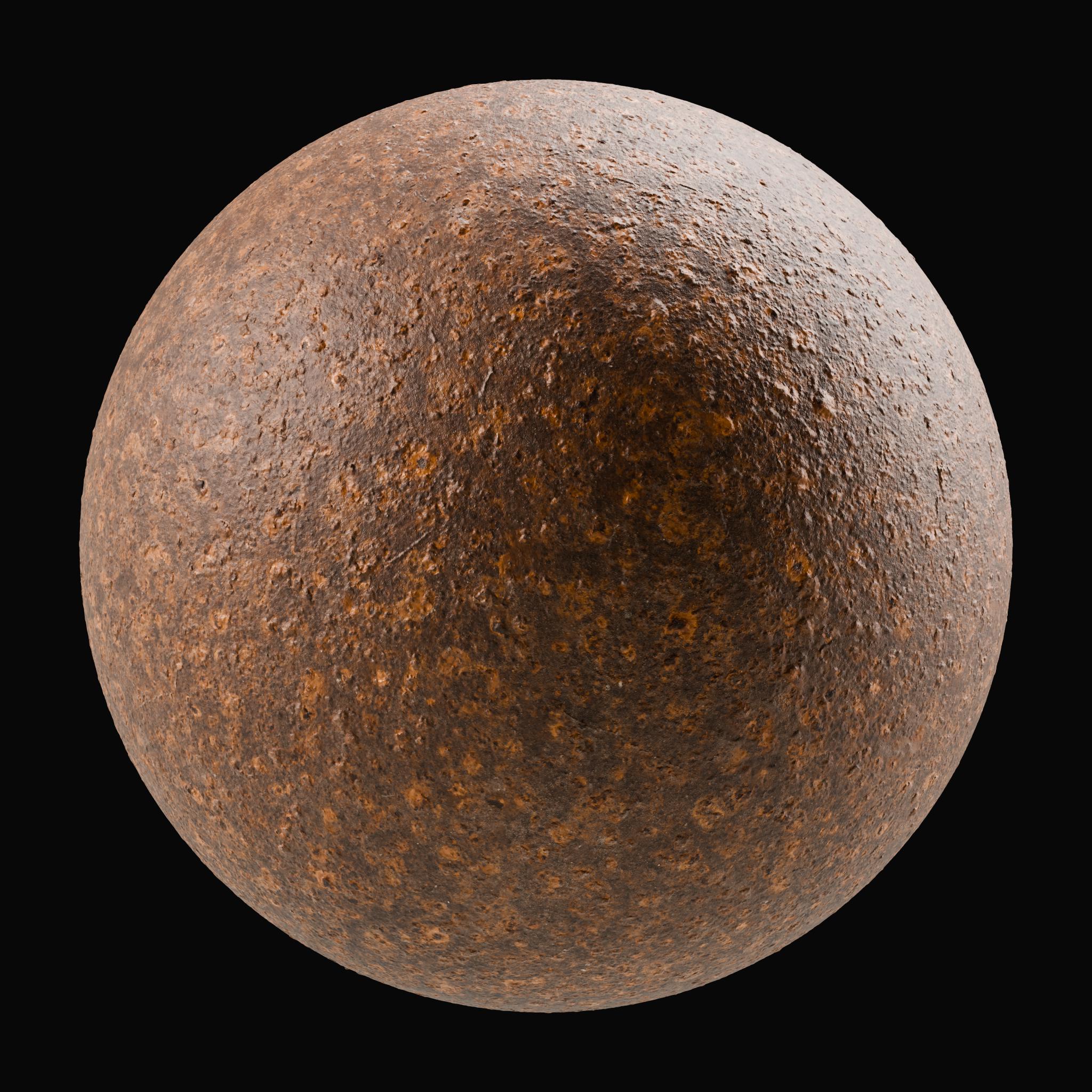 Heavy Rusty Metal on Substance 3D Assets