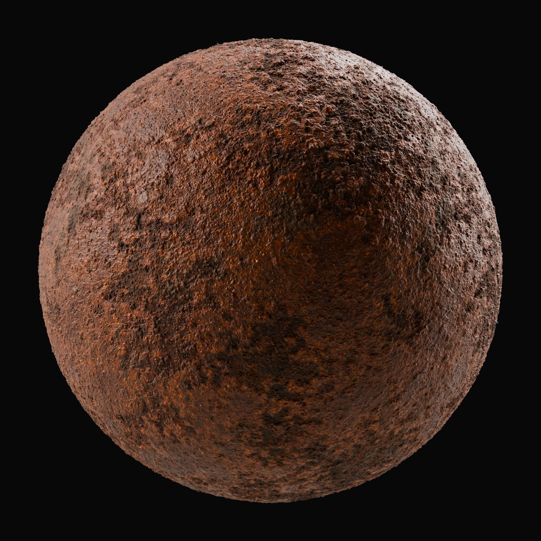 Heavy Rust Crust on Substance 3D Assets