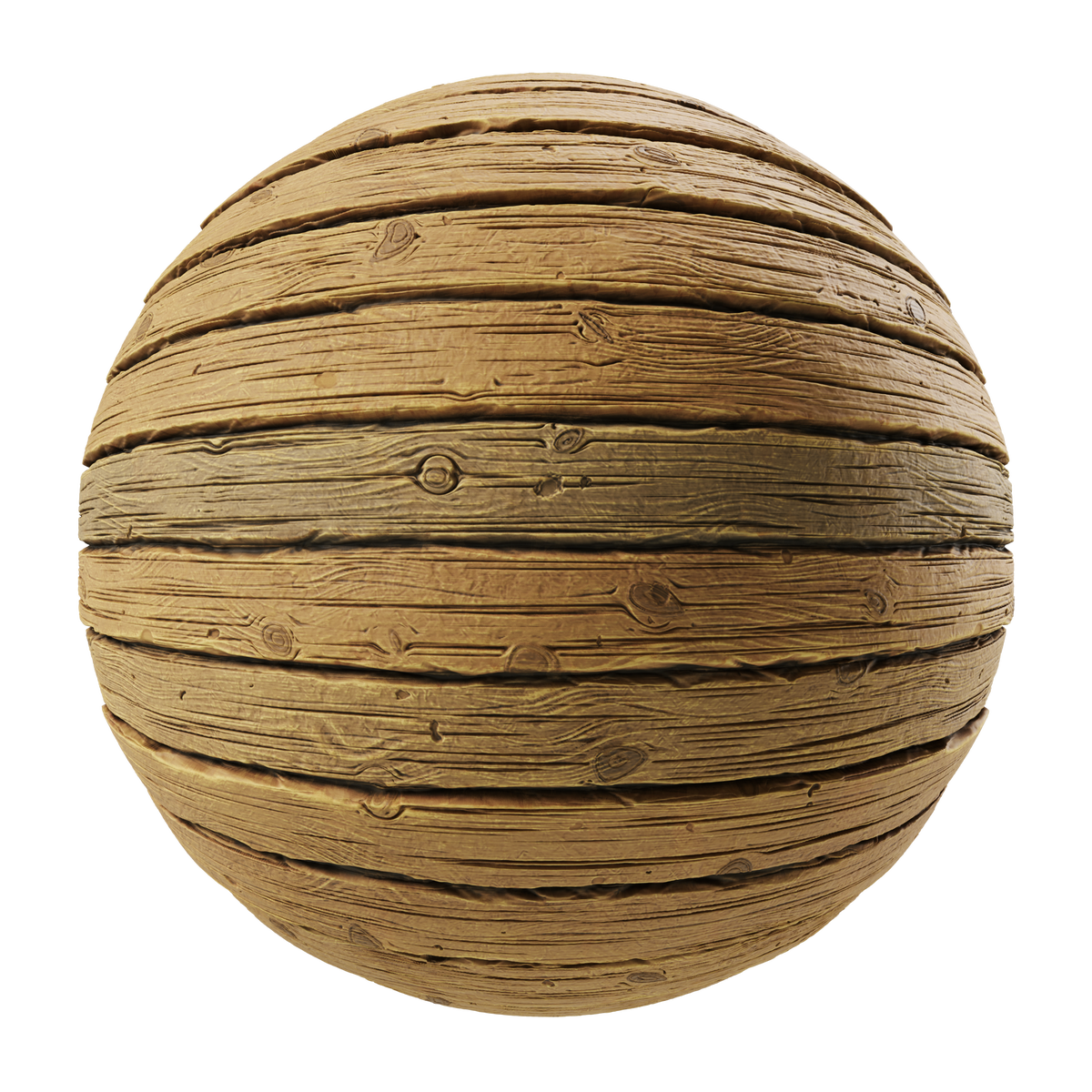 Stylized Wood Flooring on Substance 3D Assets