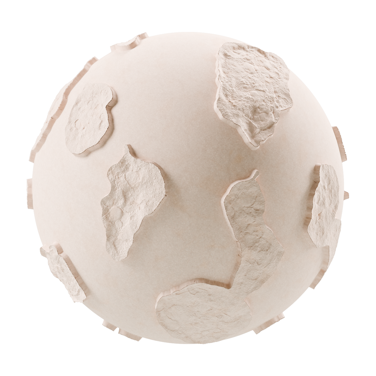Cracked Pressed Powder on Substance 3D Assets