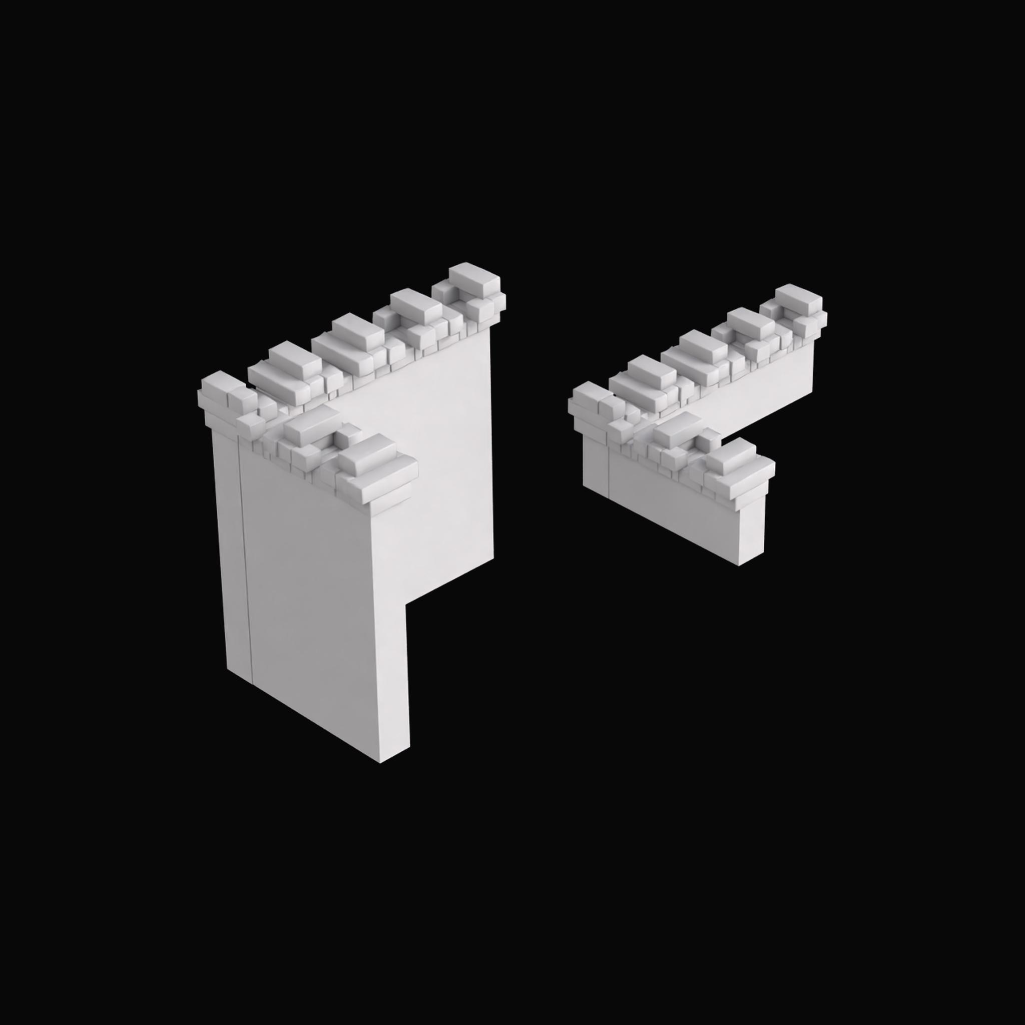 Castle Rampart Set 02 on Substance 3D Assets