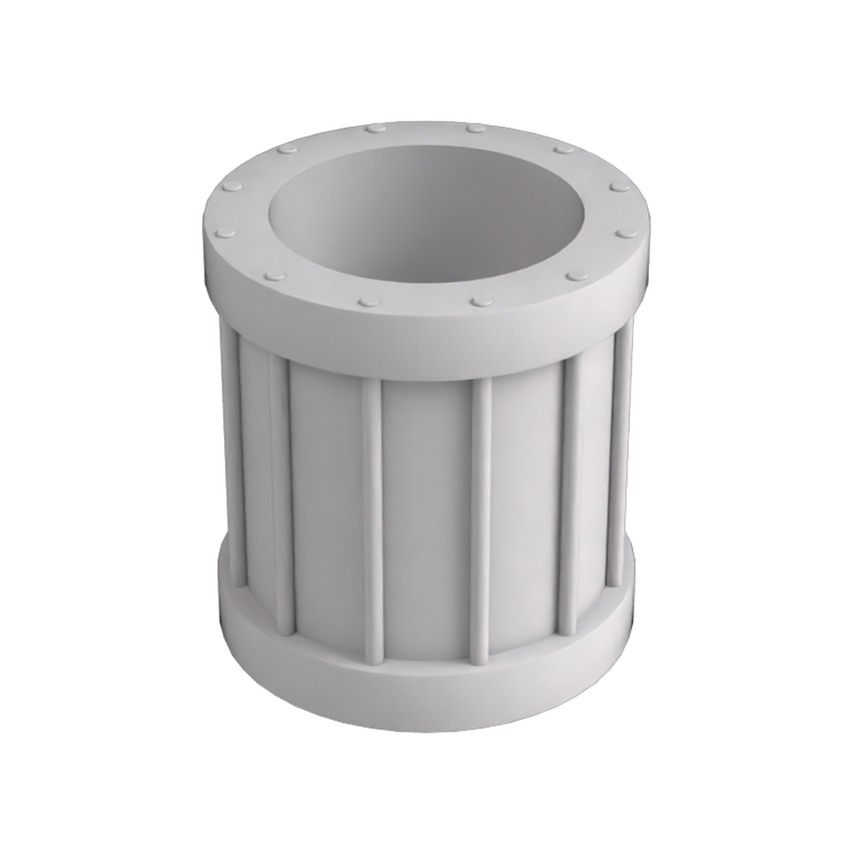 Reinforced Tube 04 on Substance 3D Assets