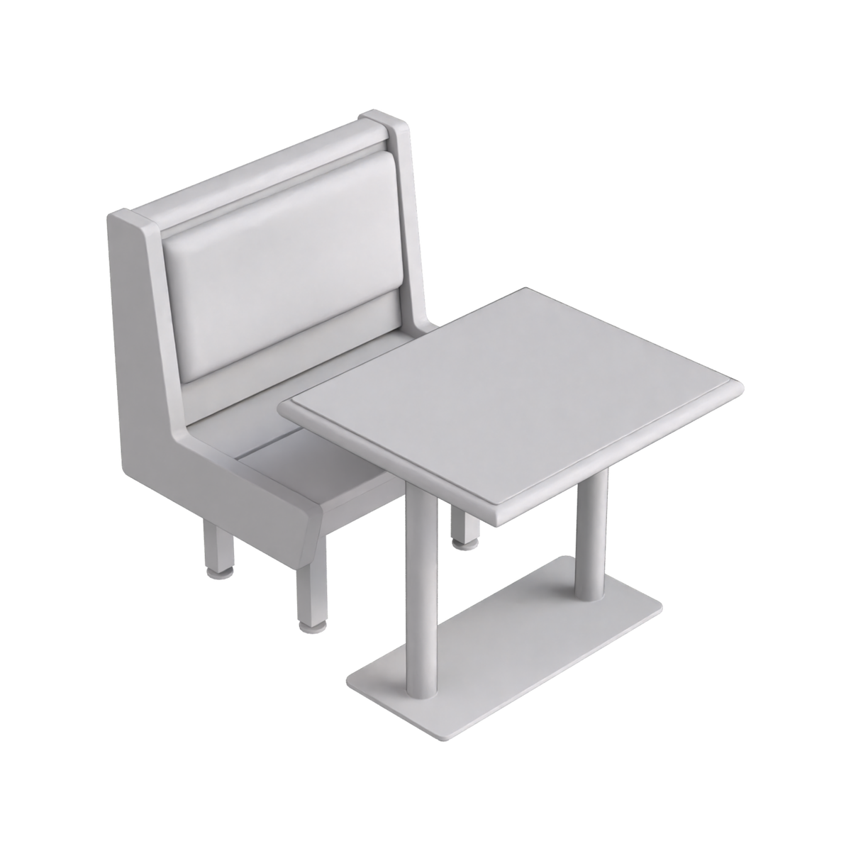 Fast Food Single Table on Substance 3D Assets