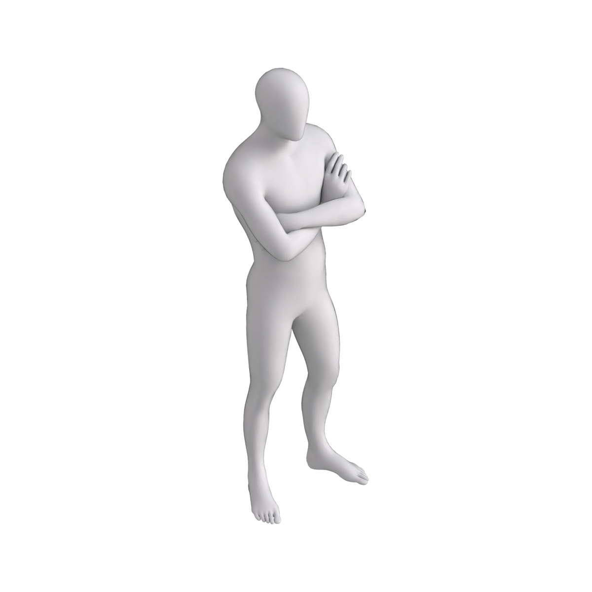 Base Model Human Male Idle 02 on Substance 3D Assets