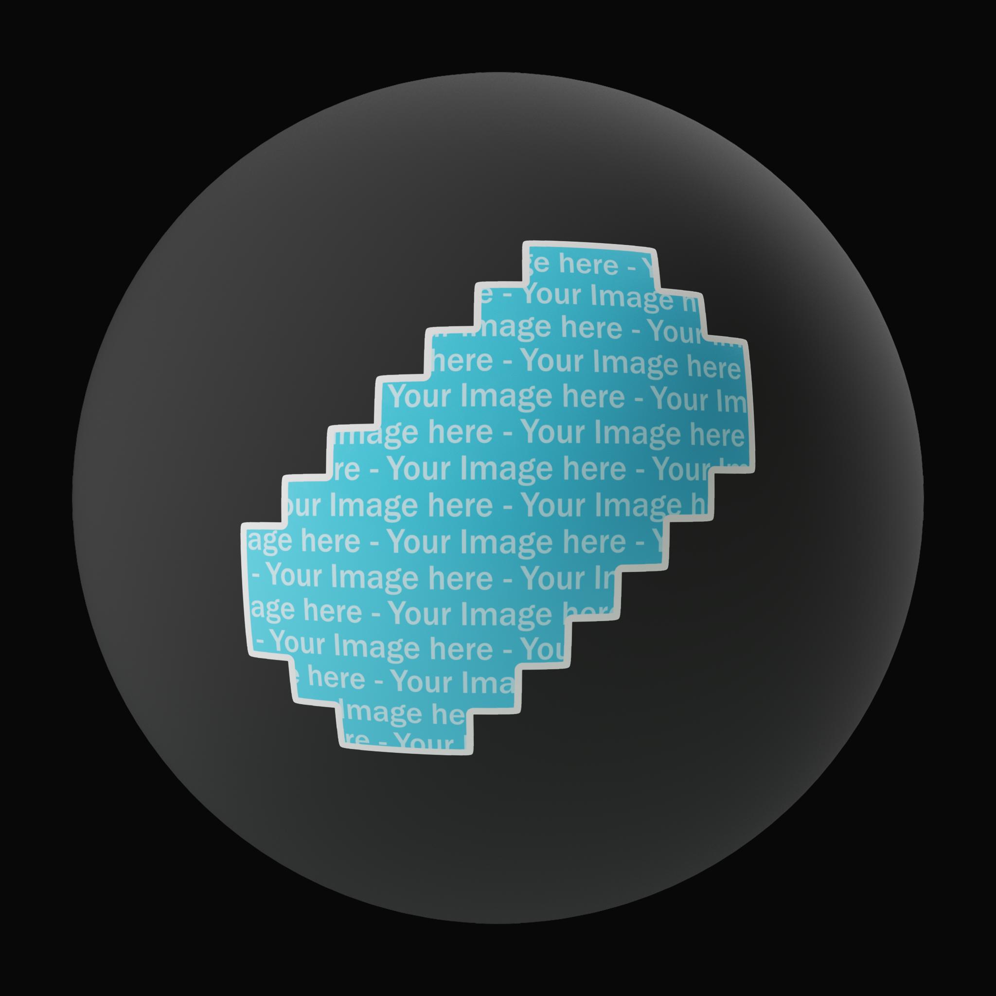 Pixelated Sticker on Substance 3D Assets