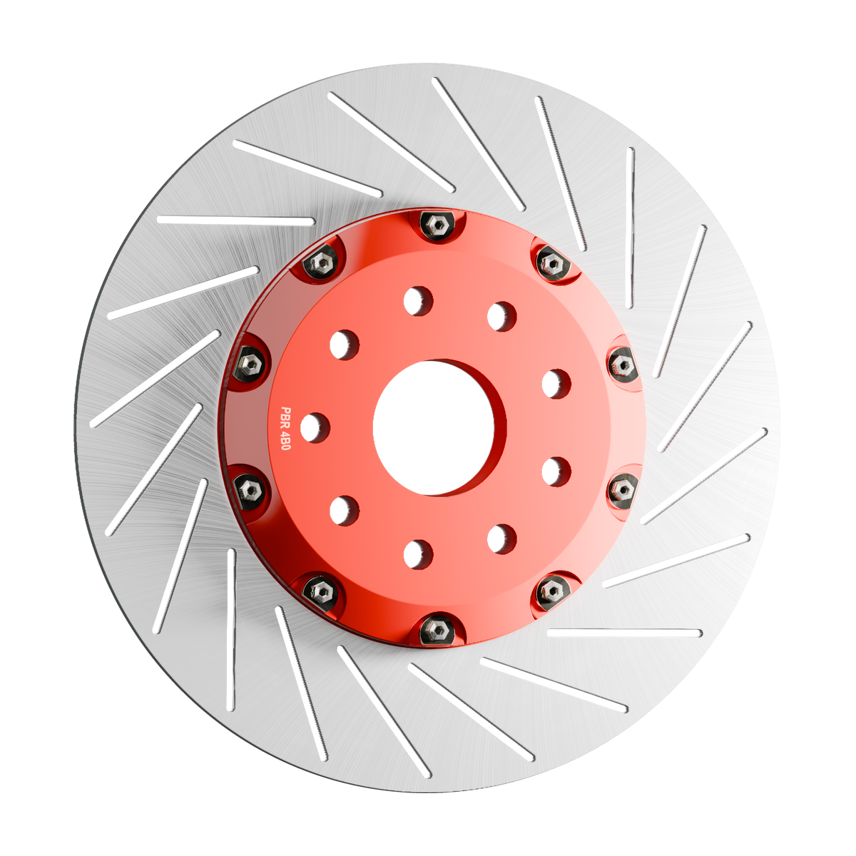 Brake Rotor Milled Steel Slotted on Substance 3D Assets
