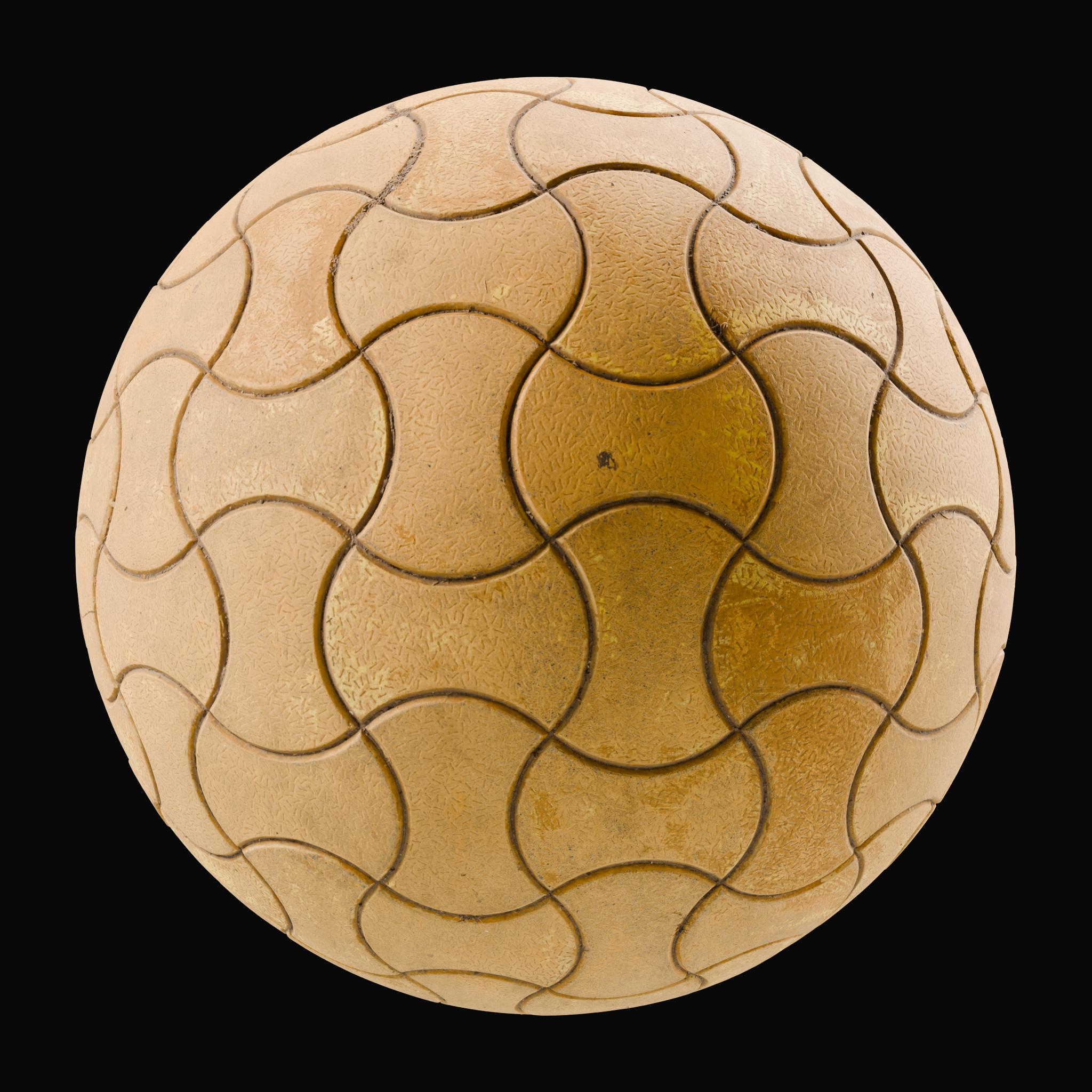 Standard Wavy Floor Tiles 03 on Substance 3D Assets