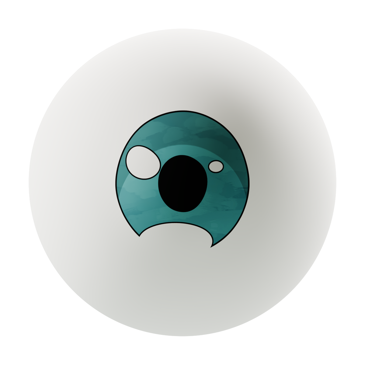 Stylized Human Eye 3 on Substance 3D Assets
