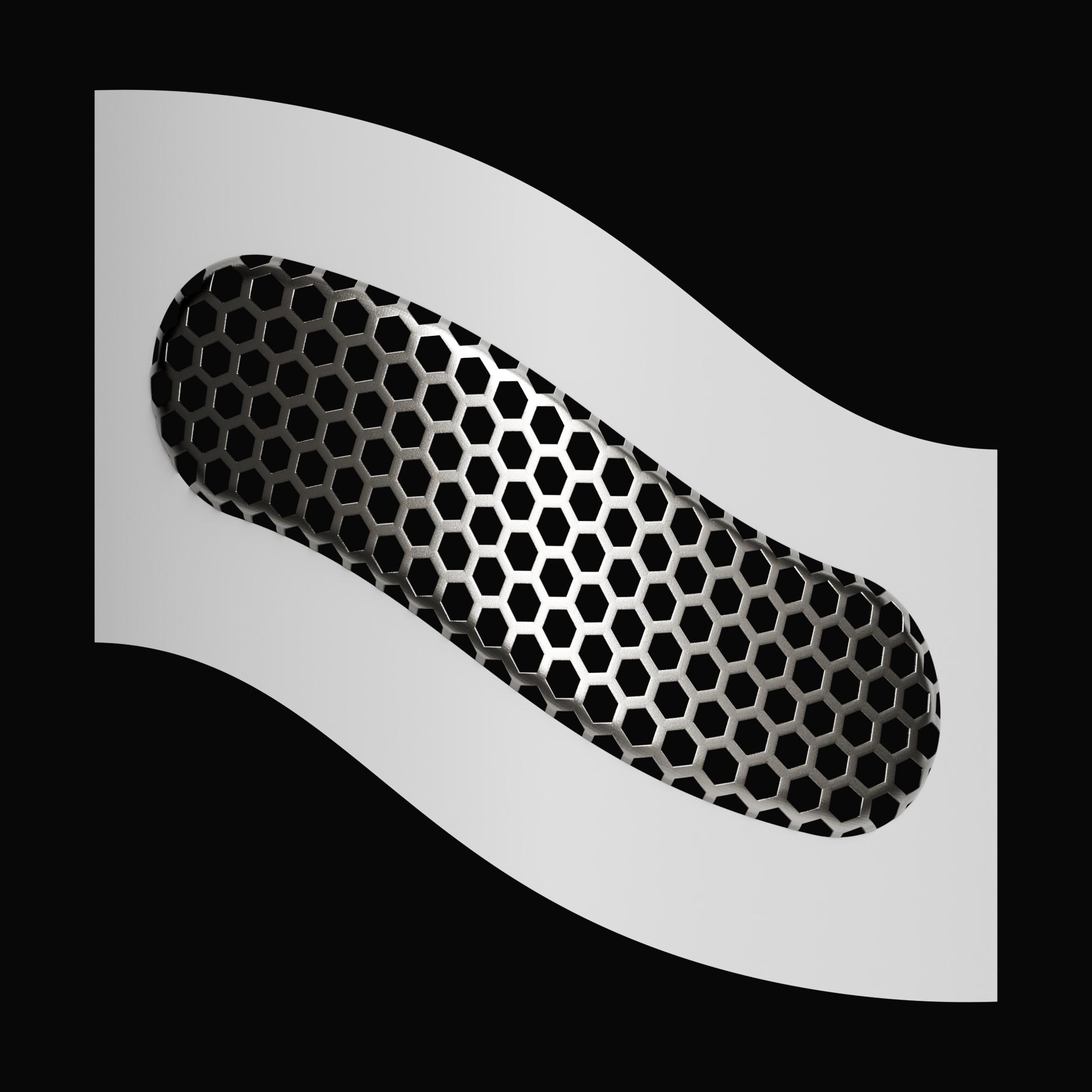 Mesh Hexagonal Pattern on Substance 3D Assets