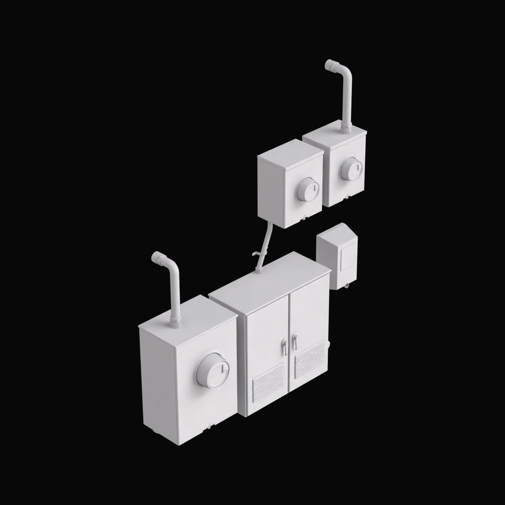Electrical Boxes 05 on Substance 3D Assets