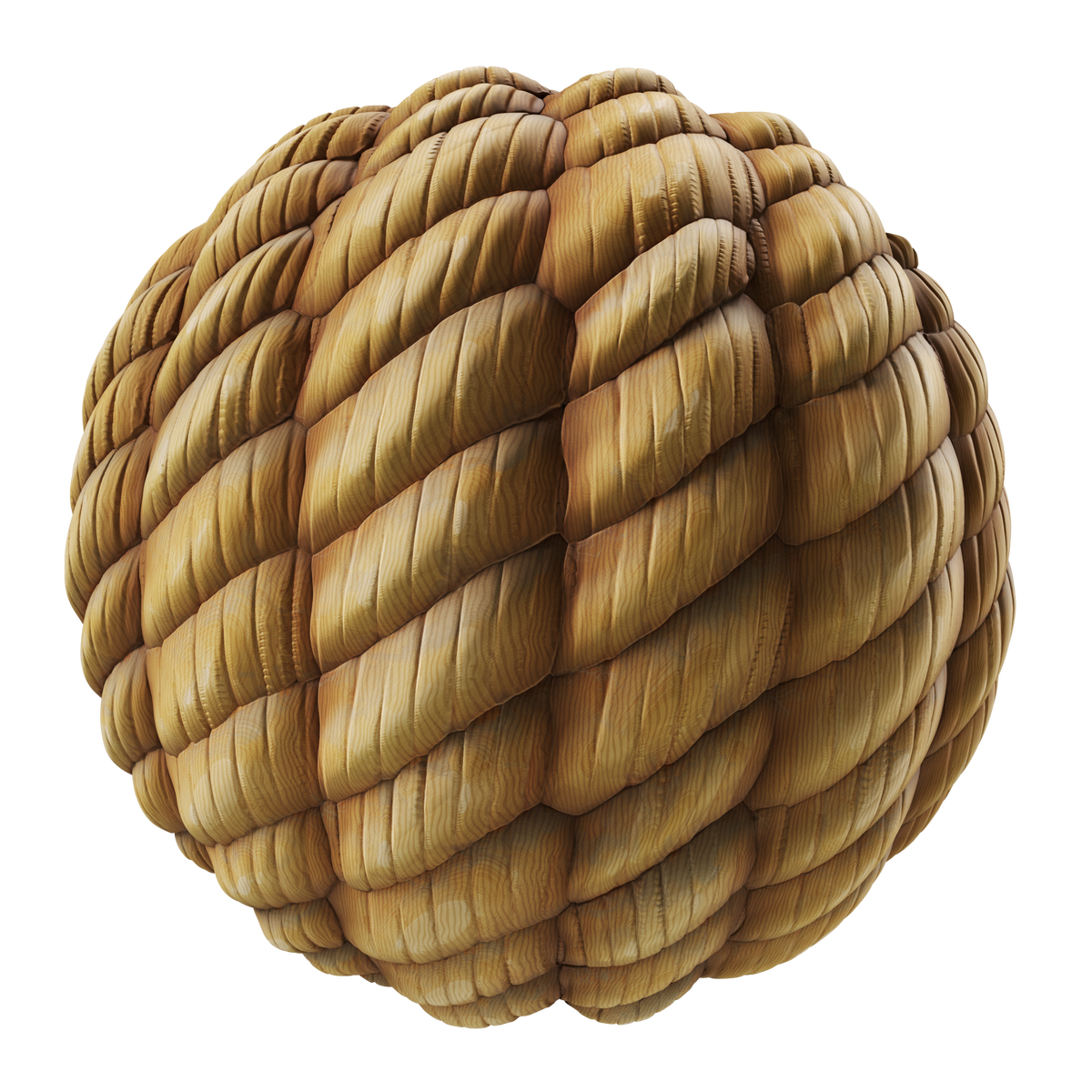 Stylized Rope Spool on Substance 3D Assets