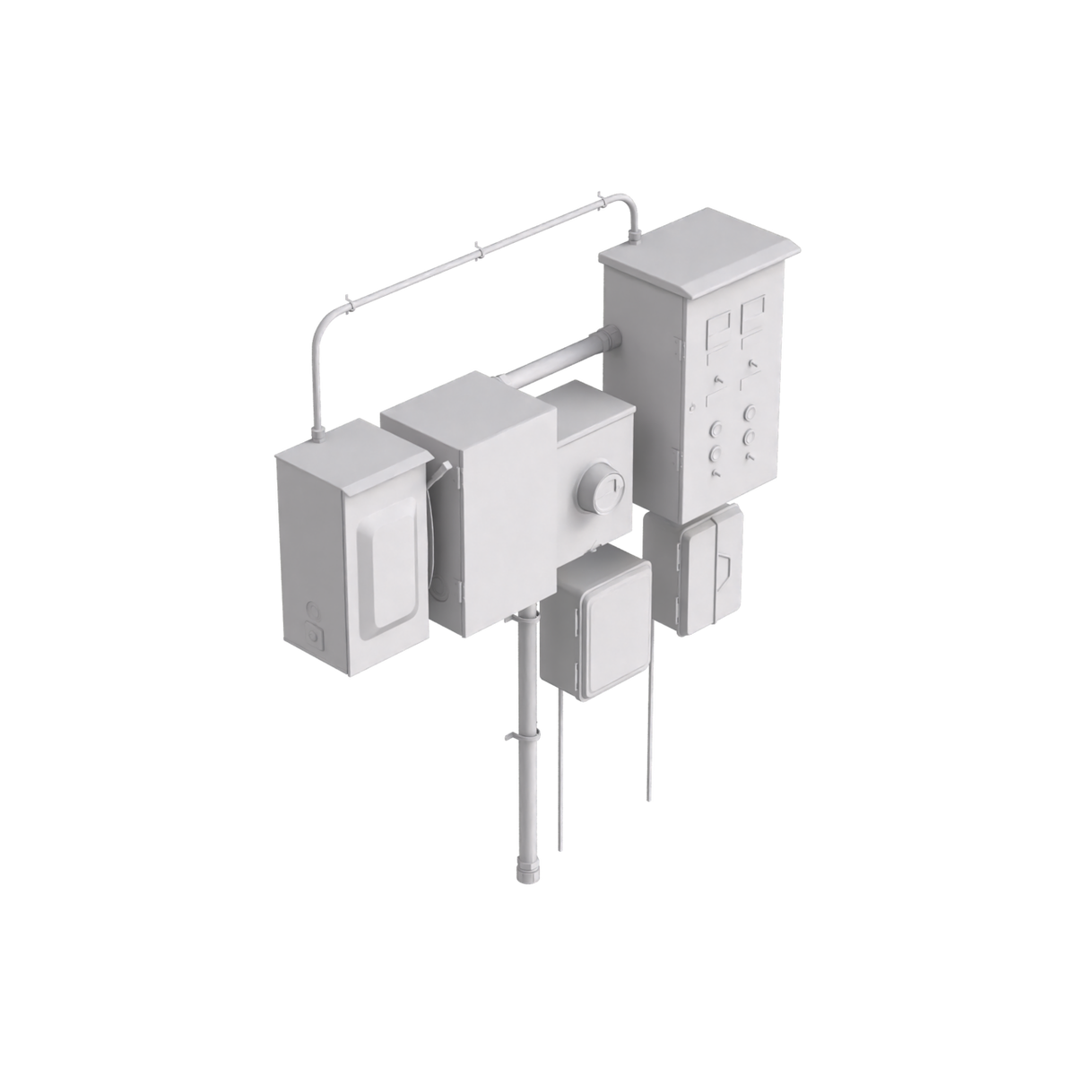 Electrical Boxes 11 on Substance 3D Assets