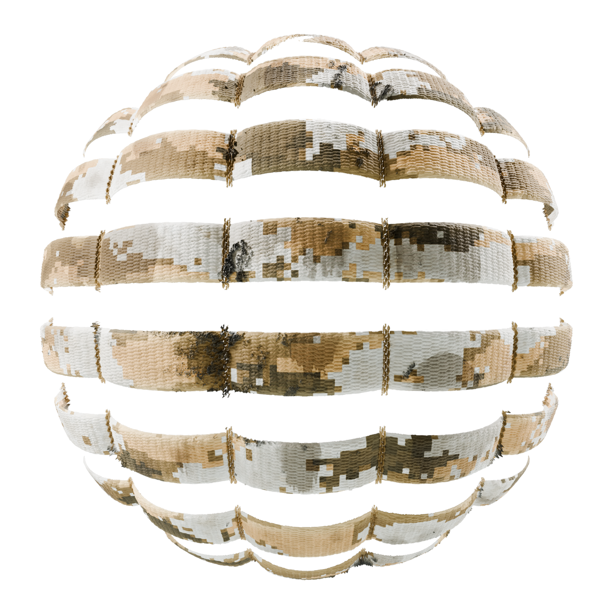 Molle System Fabric Asian Woodland Digital Camouflage on Substance 3D ...