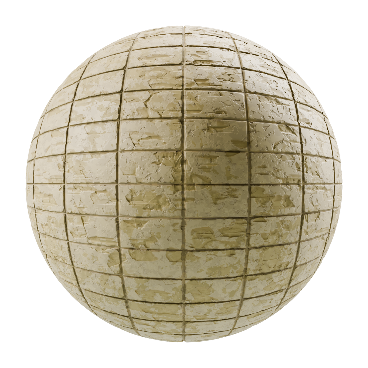 Stylized Concrete Stack Bond Pavement on Substance 3D Assets