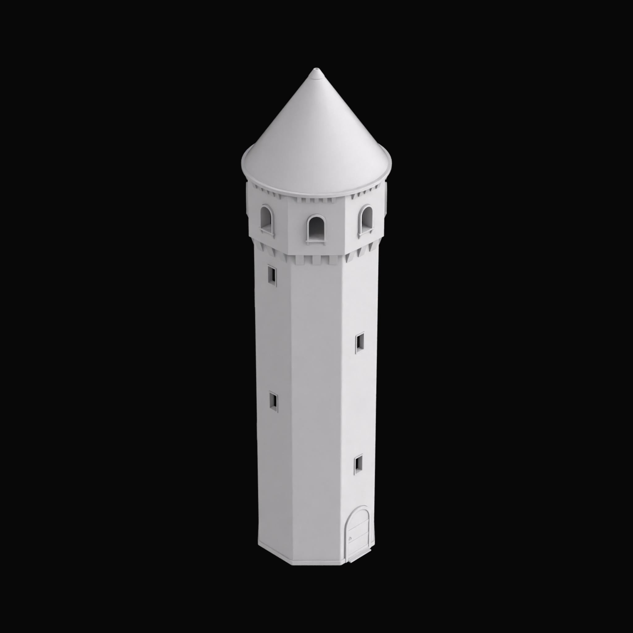 Castle Tower 03 on Substance 3D Assets